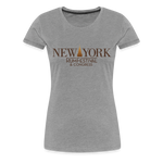 New York Rum Festival & Congress 2021 - Women’s Premium T-Shirt - heather gray