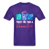 Trust Me I'am A Rummelier - T-Shirt - purple