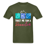 Trust Me I'am A Rummelier - T-Shirt - military green