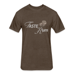 Taste of Rum 2020 - Fitted Cotton/Poly T-Shirt by Next Level - heather espresso