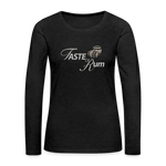 Taste of Rum 2020 - Women's Premium Long Sleeve T-Shirt - charcoal grey