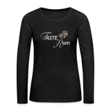 Taste of Rum 2020 - Women's Premium Long Sleeve T-Shirt - charcoal grey