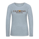 California Rum Festival 2021 - Women's Premium Long Sleeve T-Shirt - heather ice blue