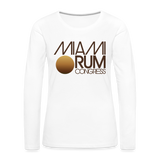 Miami Rum Congress 2022 - Women's Premium Long Sleeve T-Shirt - white