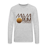 Miami Rum Congress 2022 - Men's Premium Long Sleeve T-Shirt - heather gray