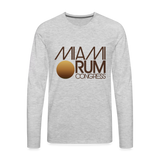 Miami Rum Congress 2022 - Men's Premium Long Sleeve T-Shirt - heather gray