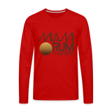 Miami Rum Congress 2022 - Men's Premium Long Sleeve T-Shirt - red