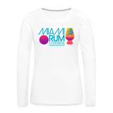 Miami Rum Congress - Women's Premium Long Sleeve T-Shirt - white
