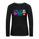 Miami Rum Congress - Women's Premium Long Sleeve T-Shirt - black