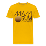Miami Rum Congress 2022 - Men's Premium T-Shirt - sun yellow