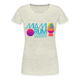 Miami Rum Congress - Women’s Premium T-Shirt - heather oatmeal