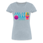 Miami Rum Congress - Women’s Premium T-Shirt - heather ice blue