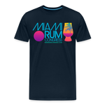 Miami Rum Congress - Men's Premium T-Shirt - deep navy