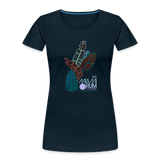 Miami Rum Congress 2023 - Women’s Premium Organic T-Shirt - deep navy