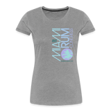 Miami Rum Congress 2023 - Women’s Premium Organic T-Shirt - heather gray