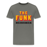 The Funk - Men's Premium T-Shirt - asphalt gray