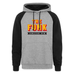 The Funk - Colorblock Hoodie - heather gray/black