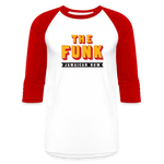 The Funk - Baseball T-Shirt - white/red
