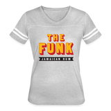 The Funk - Women’s Vintage Sport T-Shirt - heather gray/white