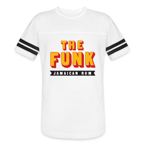 The Funk - Vintage Sport T-Shirt - white/black
