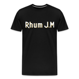 RHUM J.M - Men's Premium T-Shirt - black