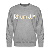 RHUM J.M - Men’s Premium Sweatshirt - heather grey