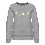RHUM J.M - Women’s Premium Sweatshirt - heather grey