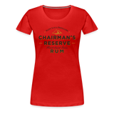 Chairmans Reserve Rum - Women’s Premium T-Shirt - red