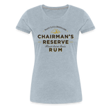 Chairmans Reserve Rum - Women’s Premium T-Shirt - heather ice blue