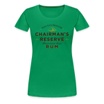 Chairmans Reserve Rum - Women’s Premium T-Shirt - kelly green