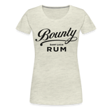 Bounty Rum - Women’s Premium T-Shirt - heather oatmeal