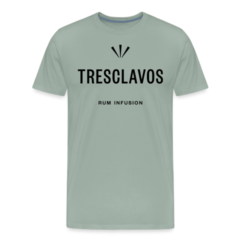 Tresclavos - Men's Premium T-Shirt - steel green