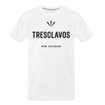 Tresclavos - Men’s Premium Organic T-Shirt - white