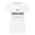 Tresclavos - Women’s Premium Organic T-Shirt - white