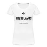Tresclavos - Women’s Premium Organic T-Shirt - white