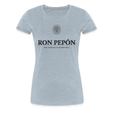 Ron Pepón - Women’s Premium T-Shirt - heather ice blue