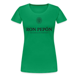 Ron Pepón - Women’s Premium T-Shirt - kelly green