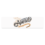 Nativo - Bumper Sticker - white matte