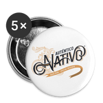 Nativo - Buttons large 2.2'' (5-pack) - white