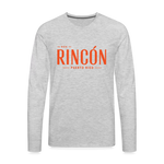 Ron Rincón - Men's Premium Long Sleeve T-Shirt - heather gray