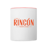 Ron Rincón - Contrast Coffee Mug - white/red