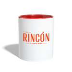 Ron Rincón - Contrast Coffee Mug - white/red