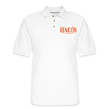 Ron Rincón - Men's Pique Polo Shirt - white