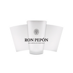Ron Pepón - Frosted Pint Glasses