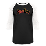 Rum-Bar Baseball T-Shirt - black/white