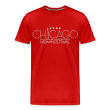 Chicago Rum Festival - Men's Premium T-Shirt - red