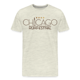 Chicago Rum Festival 2022 - Men's Premium T-Shirt - heather oatmeal
