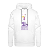 It's Rum O'Clock 2020 - Men’s Premium Hoodie - white