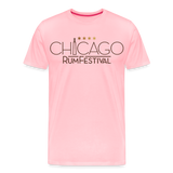 Chicago Rum Festival 2022 - Men's Premium T-Shirt - pink