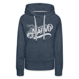 Nativo - Women’s Premium Hoodie - heather denim
